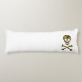 Camouflage Skull Lichaamskussen (Voorkant)