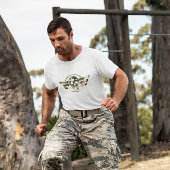 Camouflage Skull | Military Pride Veteran  T-shirt