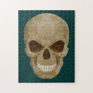 Camouflage Skull Puzzle Legpuzzel