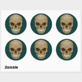 Camouflage Skull Stickers (Vel)