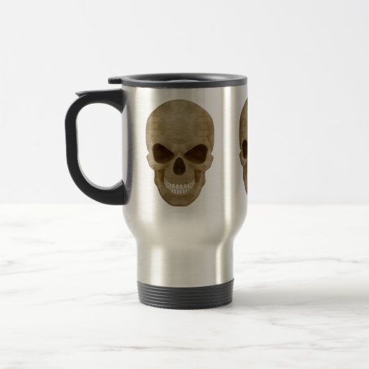 Camouflage Skull Travel Mug Reisbeker (Links)