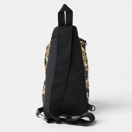 Camouflage Sling Bag (Achterkant)