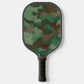 Camouflage Speciaal Pickleball Paddle (Voorkant)