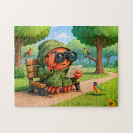 Camouflage Spionagekrab Observaren Parkomgeving Qu Legpuzzel