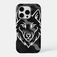 Camouflage Spirit – White Wolf Lijntekening