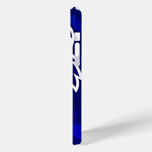 Camouflage Spirit – White Wolf Line Art Case-Mate iPhone Case (Achterkant / Links)