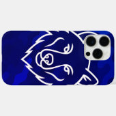 Camouflage Spirit – White Wolf Line Art Case-Mate iPhone Case (Achterkant (horizontaal))