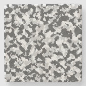 camouflage stenen onderzetter (Voorkant)