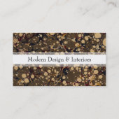 Camouflage-stijlpatroon voor Antiek marmer-papier Visitekaartje (Achterkant)