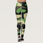 Camouflage stijlvolle Leggings (Achterkant)