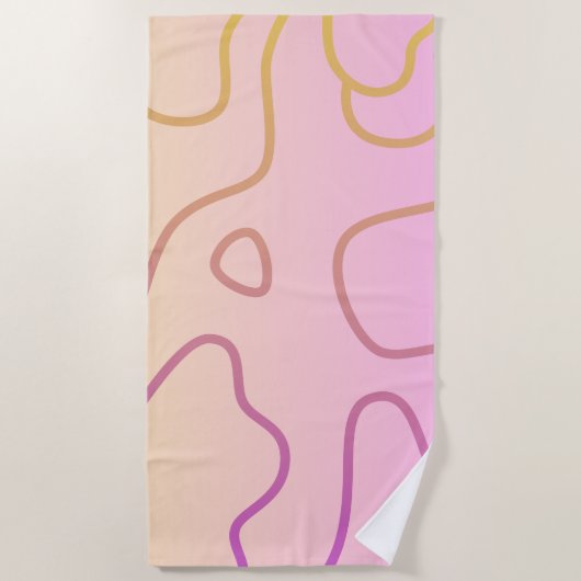 camouflage strandlaken (Voorkant)