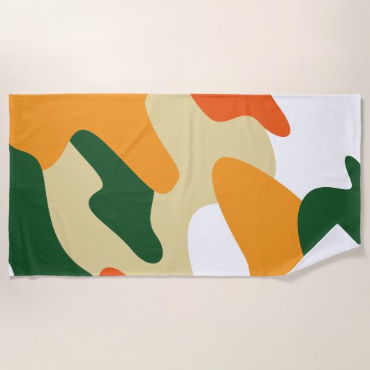 camouflage strandlaken (Voorkant)