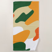 camouflage strandlaken (Voorkant)