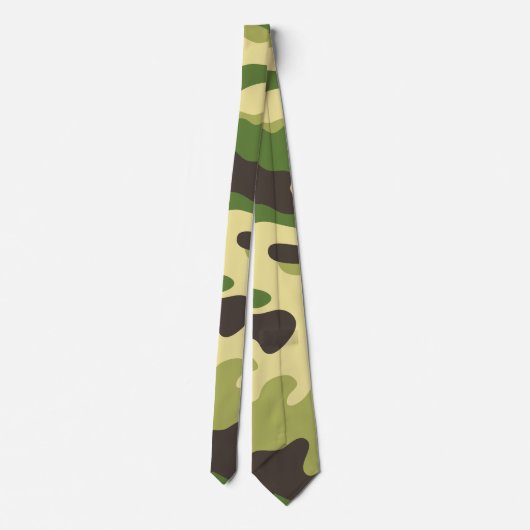 Camouflage Stropdas (Achterkant)