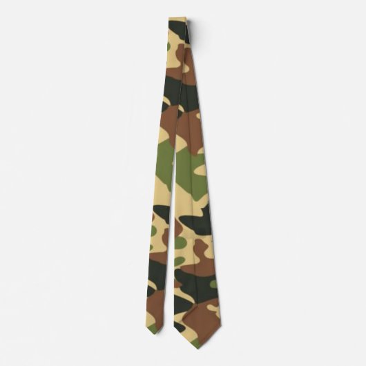 camouflage stropdas (Achterkant)