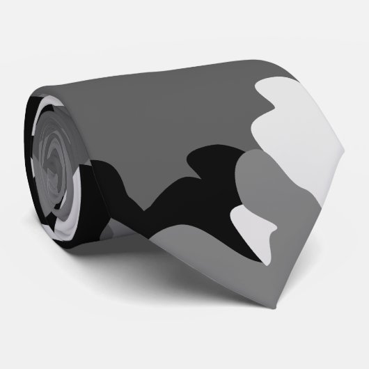 Camouflage Stropdas (Opgerold)