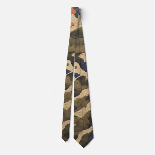 CAMOUFLAGE STROPDAS (Achterkant)