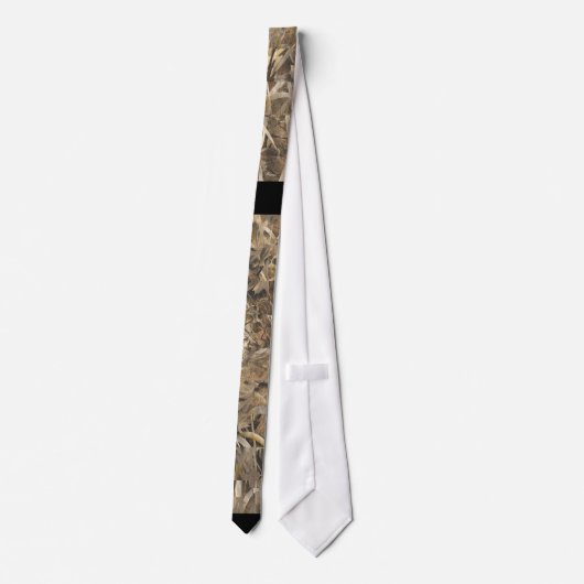 camouflage stropdas kamgras groot voor bruiloft (Achterkant)