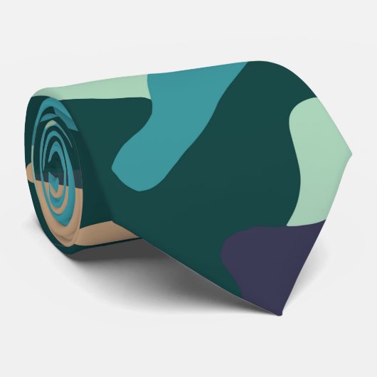 Camouflage-Stropdas Stropdas (Opgerold)