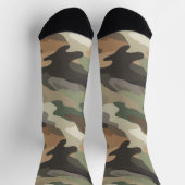 Camouflage Sustainable Premium Crew Sock Sokken (Top)