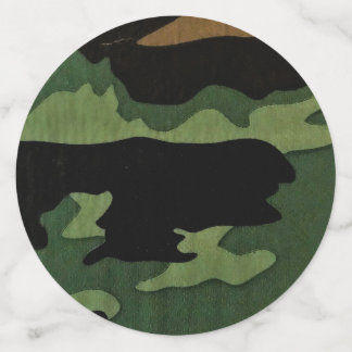 Camouflage tafel confetti