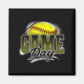Camouflage Team voor Seizoen Vintage Game Day Soft Magneet