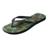 Camouflage Teenslippers (Schuin)