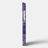 Camouflage tegen blauwe bloem Case-Mate iPhone case (Achterkant / Links)