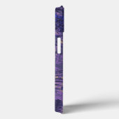 Camouflage tegen blauwe bloem Case-Mate iPhone case (Achterkant / Rechts)