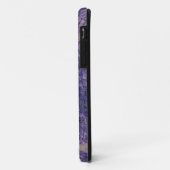 Camouflage tegen blauwe bloem Case-Mate iPhone case (Achterkant/links)