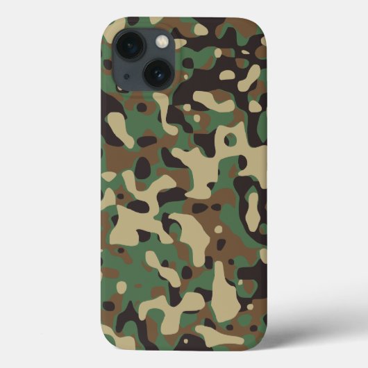 Camouflage-telefoonbehuizing Case-Mate iPhone Case (Achterkant)