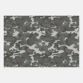 Camouflage terug naar school inpakpapier vel (Voorkant 2)