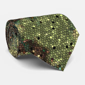 camouflage textuur stropdas (Opgerold)