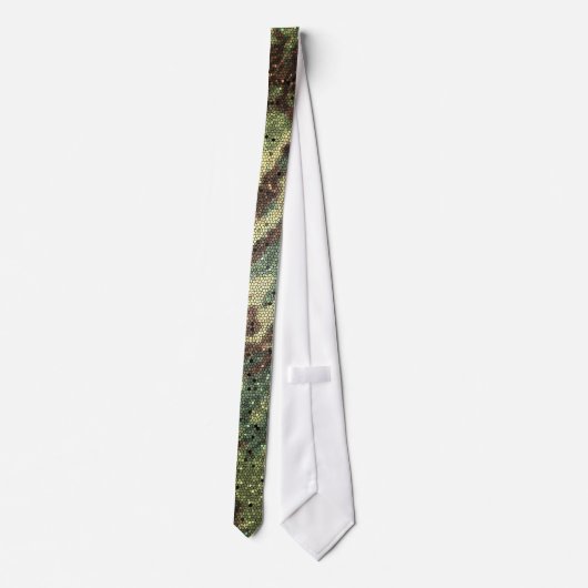 camouflage textuur stropdas (Achterkant)