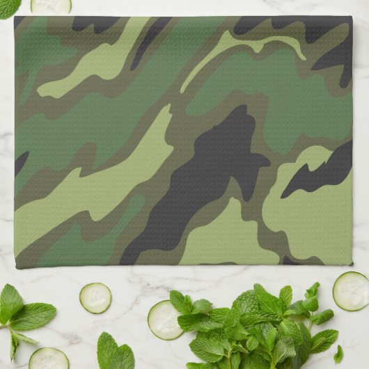 Camouflage Theedoek (Gevouwen)