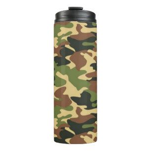 camouflage thermosbeker
