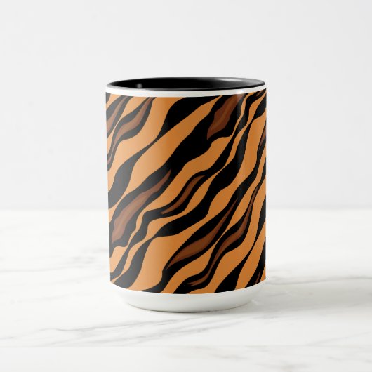 Camouflage Tiger Stripes Pattern Mok (Midden)