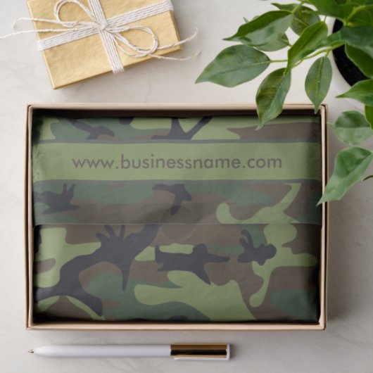 Camouflage Tissuepapier (Geschenk)