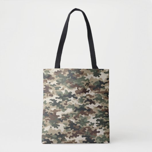 Camouflage Tote Bag (Voorkant)