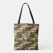 camouflage tote bag (Achterkant)