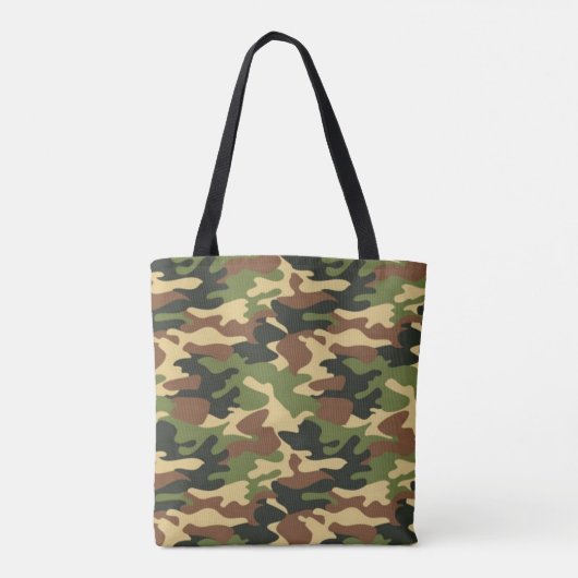 camouflage tote bag (Achterkant)