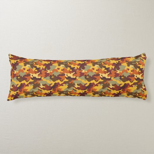 Camouflage Tuin Slaapkamer Decor Romantisch Dons Lichaamskussen (Voorkant)