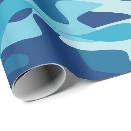 Camouflage van het leger van de marine cadeaupapier (Rol Hoek)