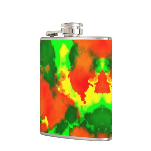 Camouflage Vinyl Wrapped Flask Heupfles (Links)