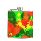 Camouflage Vinyl Wrapped Flask Heupfles (Voorkant)