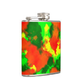 Camouflage Vinyl Wrapped Flask Heupfles (Rechts)