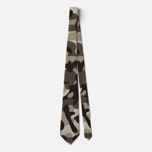 Camouflage Vloeipapier Stropdas (Voorkant)