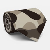 Camouflage Vloeipapier Stropdas (Opgerold)