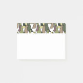 Camouflage vogels post-it® notes (Voorkant)