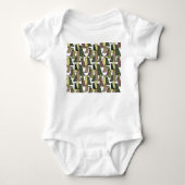 Camouflage vogels romper (Voorkant)